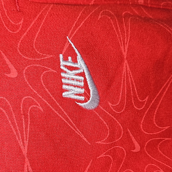 Nike Red Sweatshirt and Sweatpants Athletic Sweatsuit - Picture 8 of 16